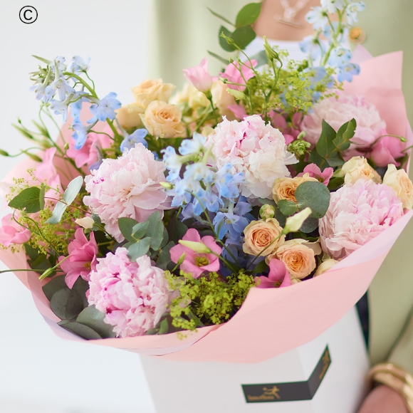 Large Peony Handtied